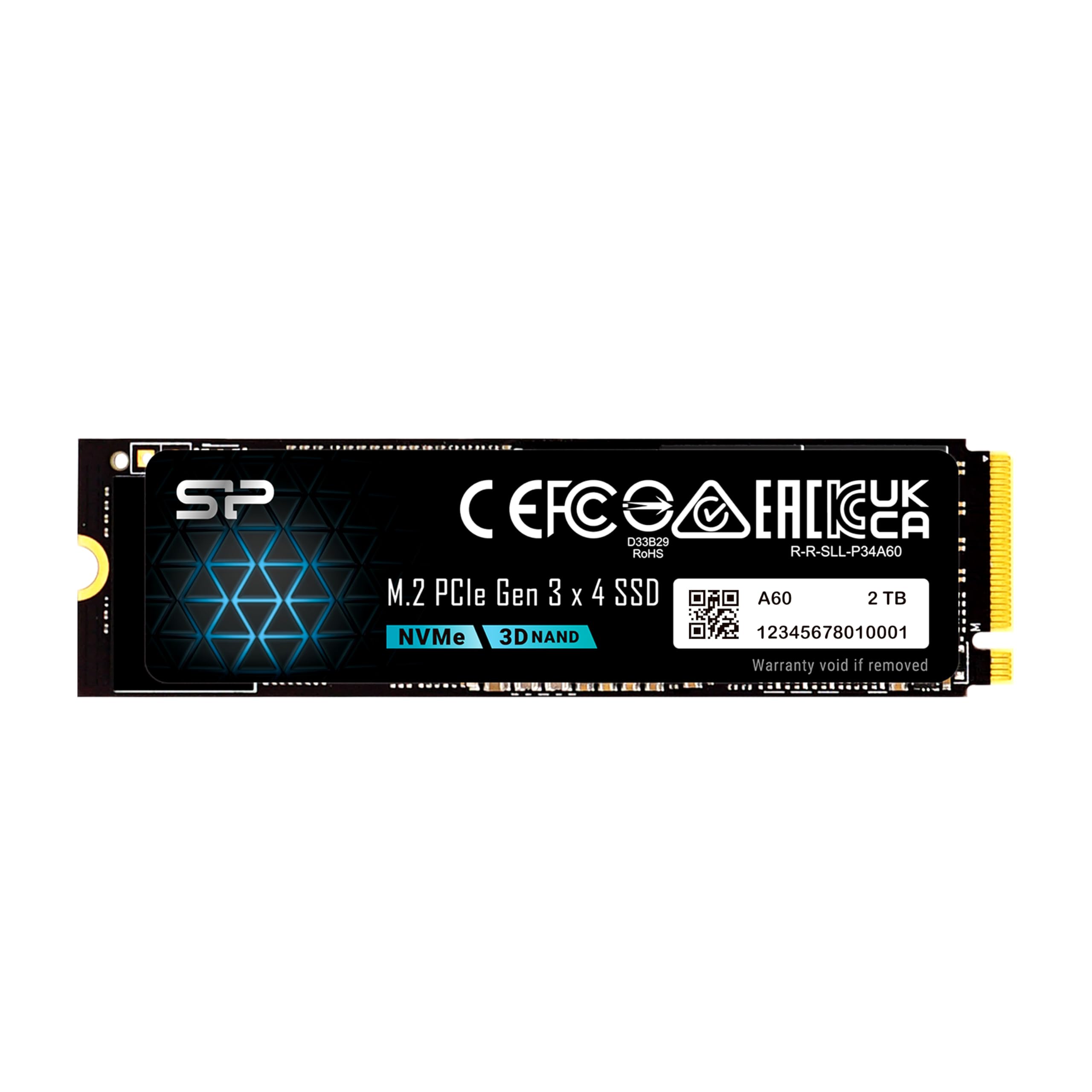Amazon.com: Silicon Power 2TB NVMe M.2 PCIe Gen3x4 2280 SSD Solid
