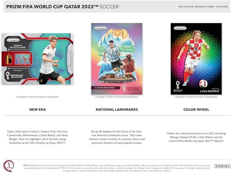 Amazon.co.jp: 2022 Panini Prizm FIFA World Cup Qatar Soccer Card
