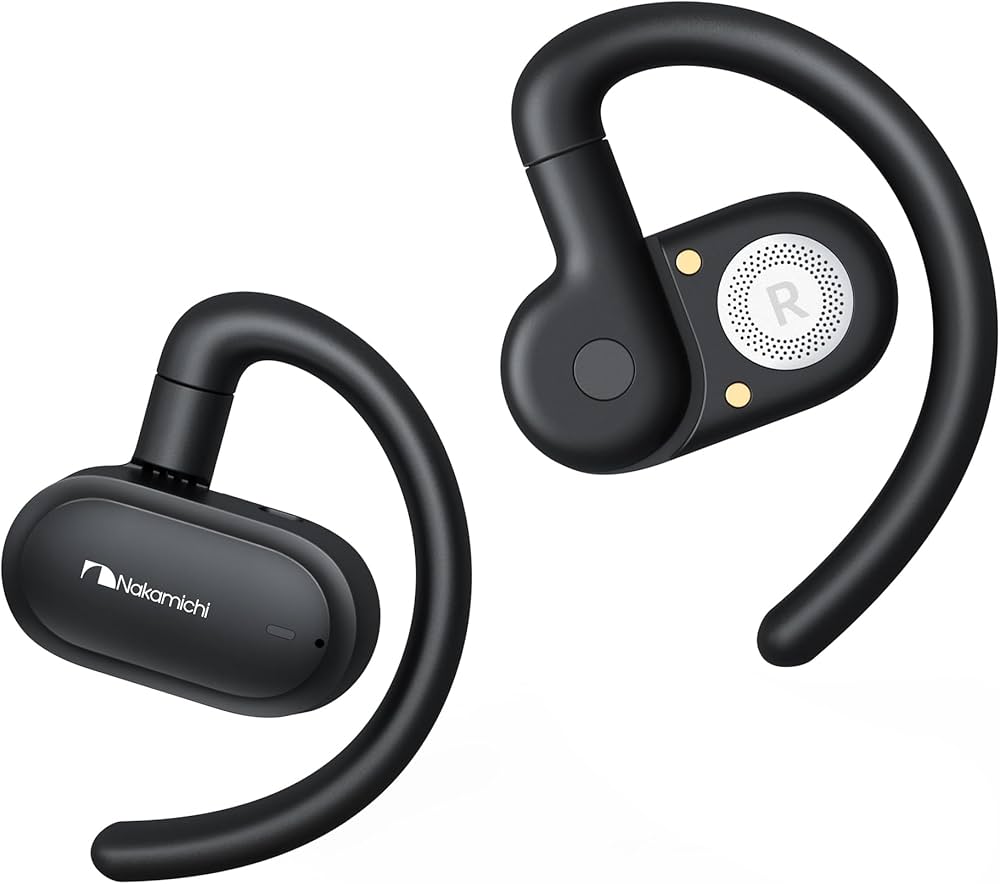 Amazon.co.jp: Nakamichi オープンイヤー型イヤホン Bluetooth 5.4 耳