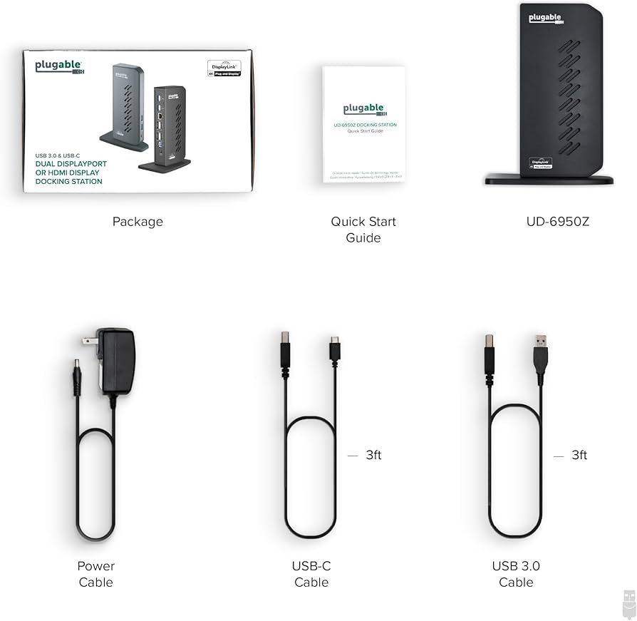 Amazon.co.jp: プラグ可能なデュアルディスプレイポート&HDMI