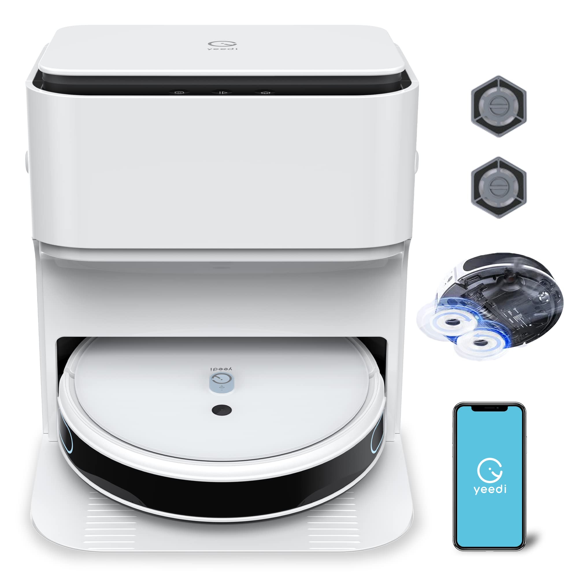 Amazon | 【全自動クリーニングステーション】 yeedi ロボット掃除機