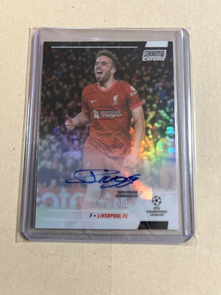 Amazon.co.jp: topps リバプールFC ディオゴ・ジョタ 直筆サイン入り