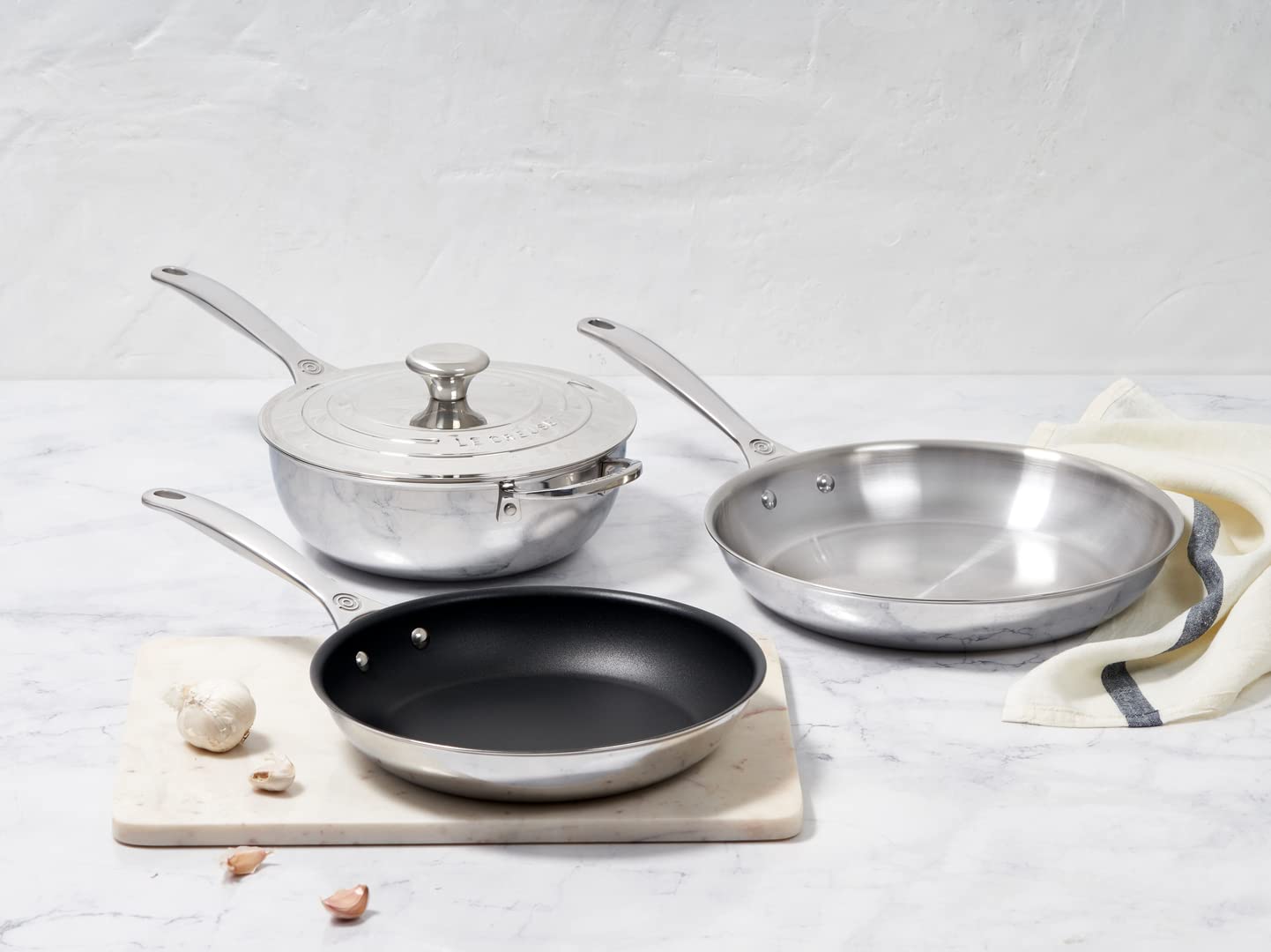 Amazon.com: Le Creuset Tri-Ply Stainless Steel 12