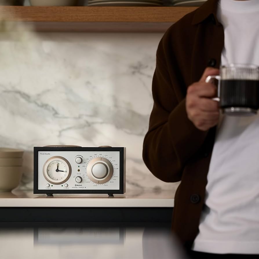 Amazon.com: Tivoli Audio Model Three Bluetooth Clock Radio with