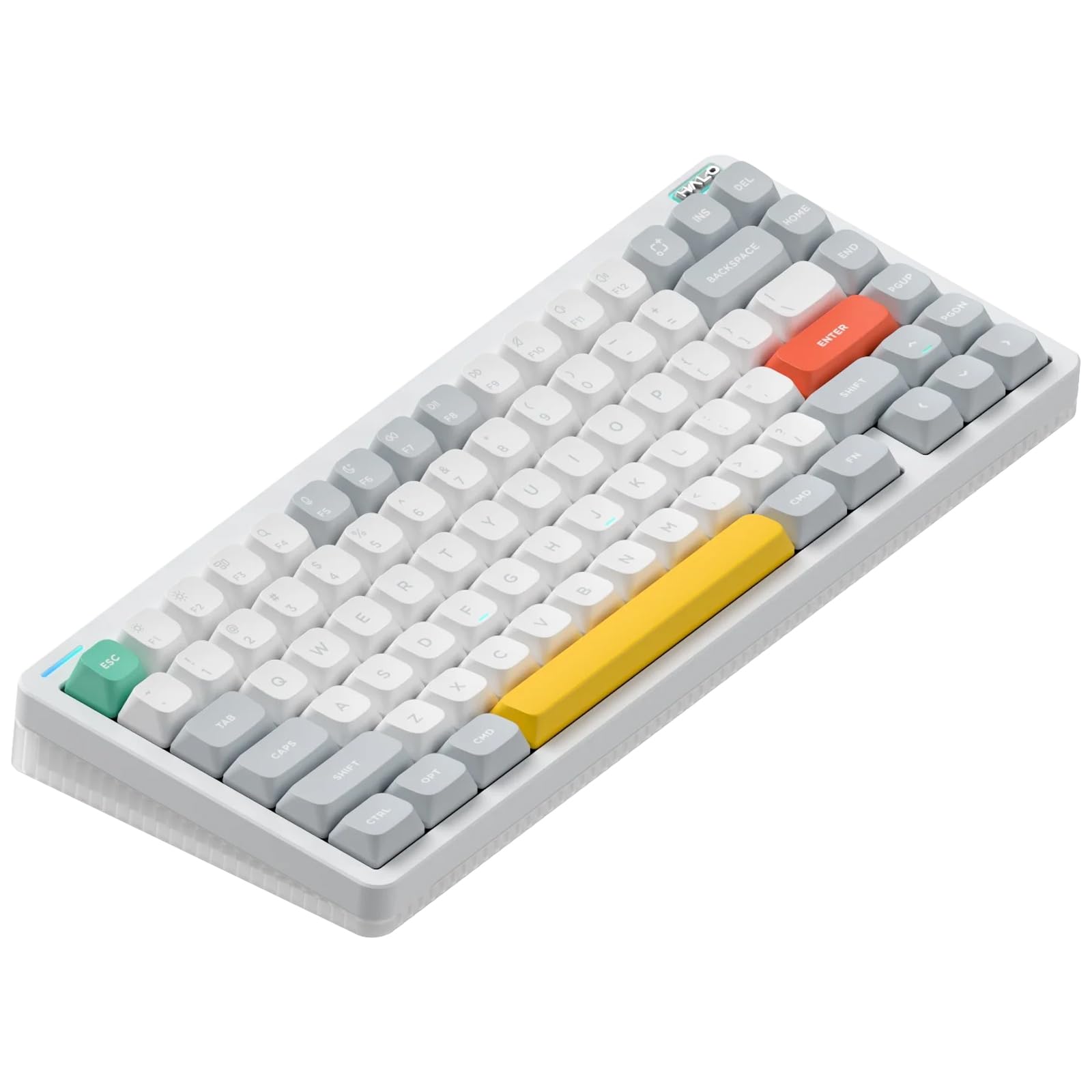 Amazon | nuphy Halo75 V2 メカニカル ゲーミング キーボード 75