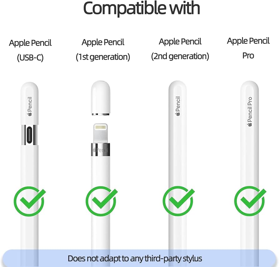Amazon.co.jp: 6種 入りアップルペンシル ペン先、Apple Pencil Pro用