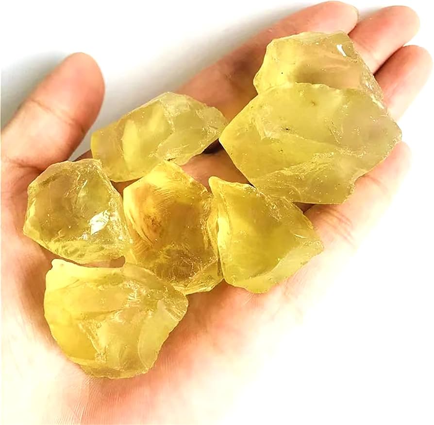 Amazon.co.jp: [TANAKA・YA] シトリン かちわり 完全天然水晶 シトリン