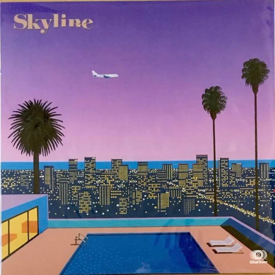 Amazon.co.jp: Bronze Skyline 韓国シティ ポップ LP 永井博 : おもちゃ