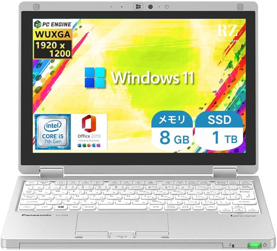 Amazon.co.jp: Let's note CF-RZ6 / Win11 / 7th Generation Core i5