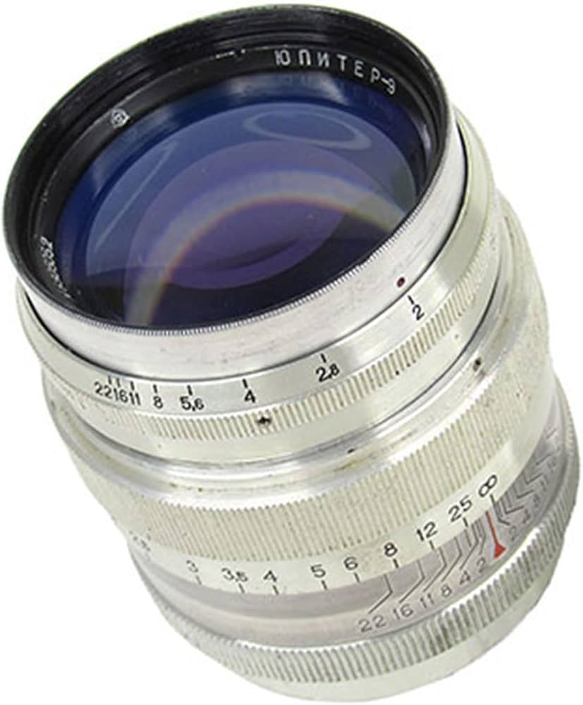 Amazon | ※オールドレンズ※JUPITER-9 85mm/f2 シルバー Lマウント