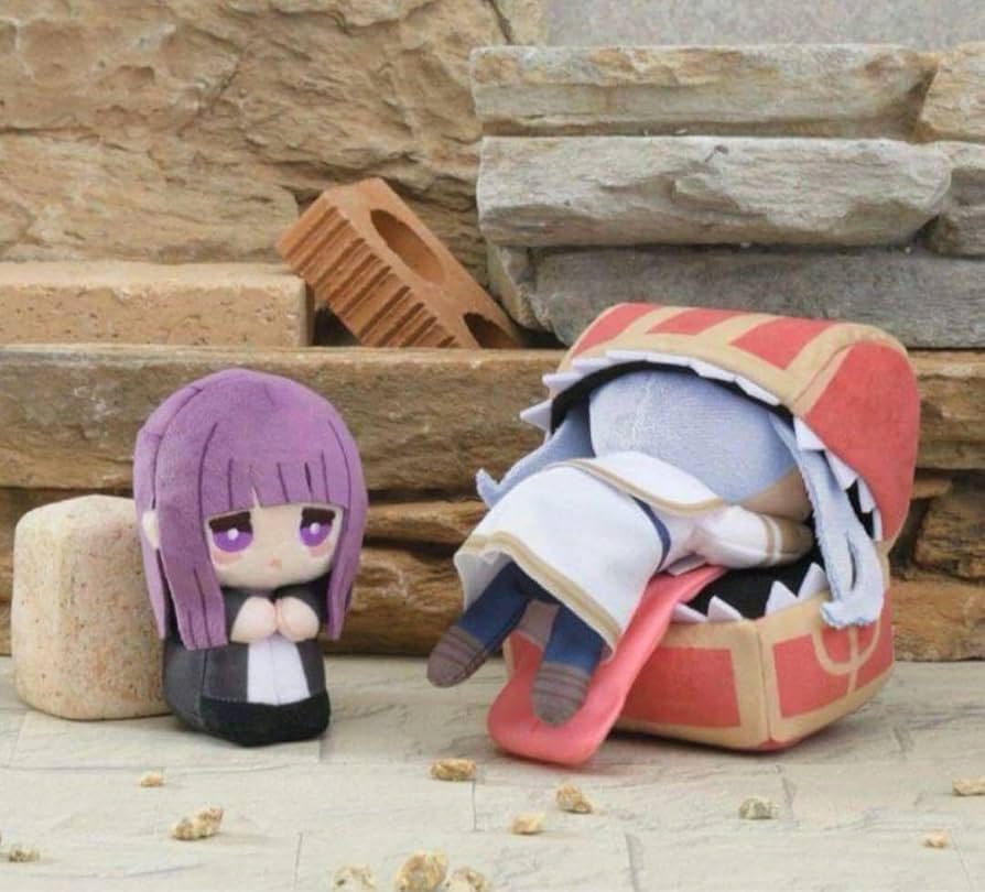 Amazon.co.jp: 葬送のフリーレンミニぬいぐるみフリーレン&ミミック