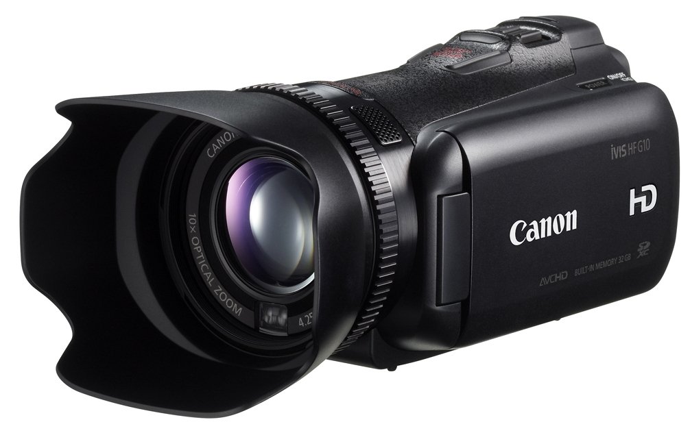 Amazon | Canon デジタルビデオカメラ iVIS HF G10 IVISHFG10 光学10倍