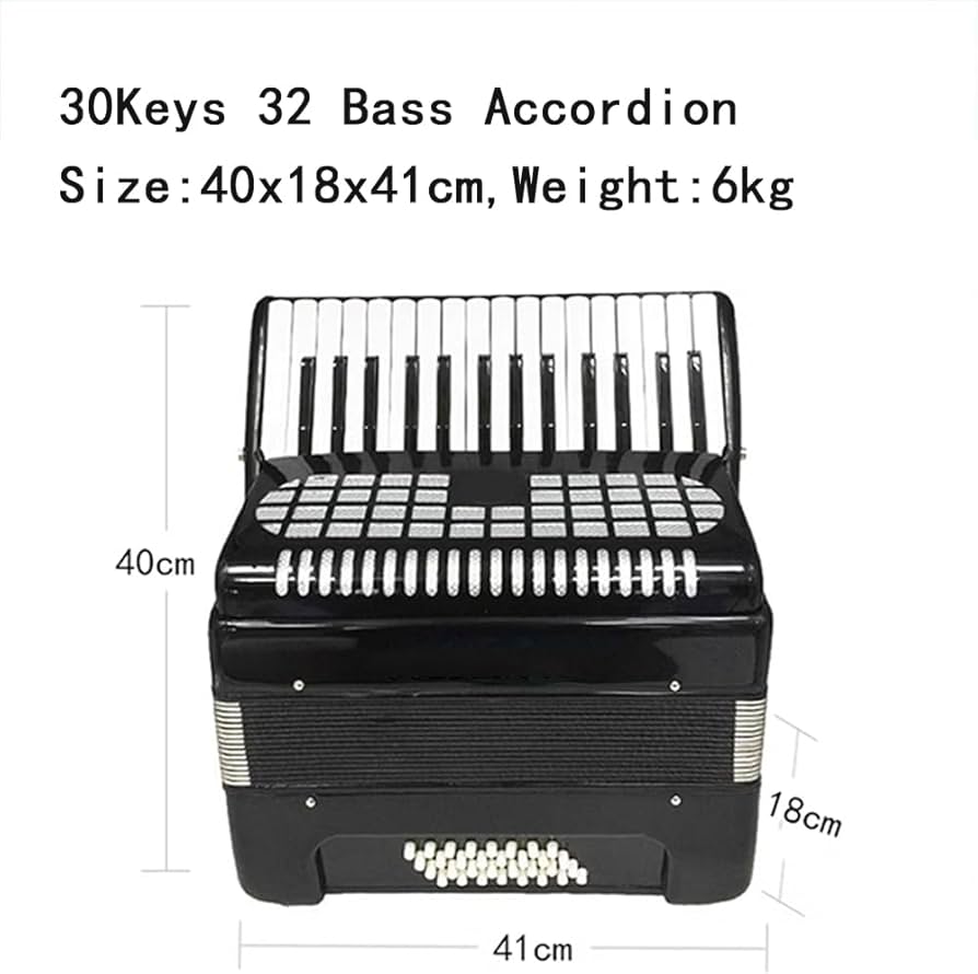 Amazon.co.jp: BailingDS アコーディオン 30キー 32ベース