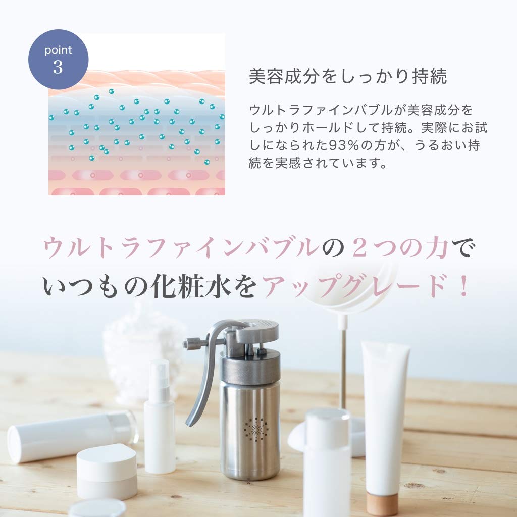 Amazon.co.jp: サイエンス ミラブルケア ウルトラファインバブル 1個