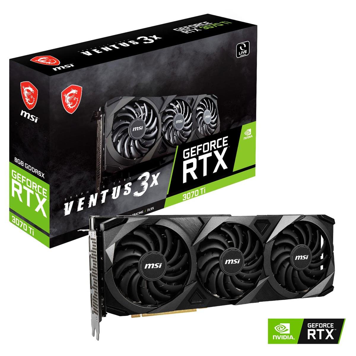 Amazon | MSI GeForce RTX 3070 Ti VENTUS 3X 8G OC グラフィックス