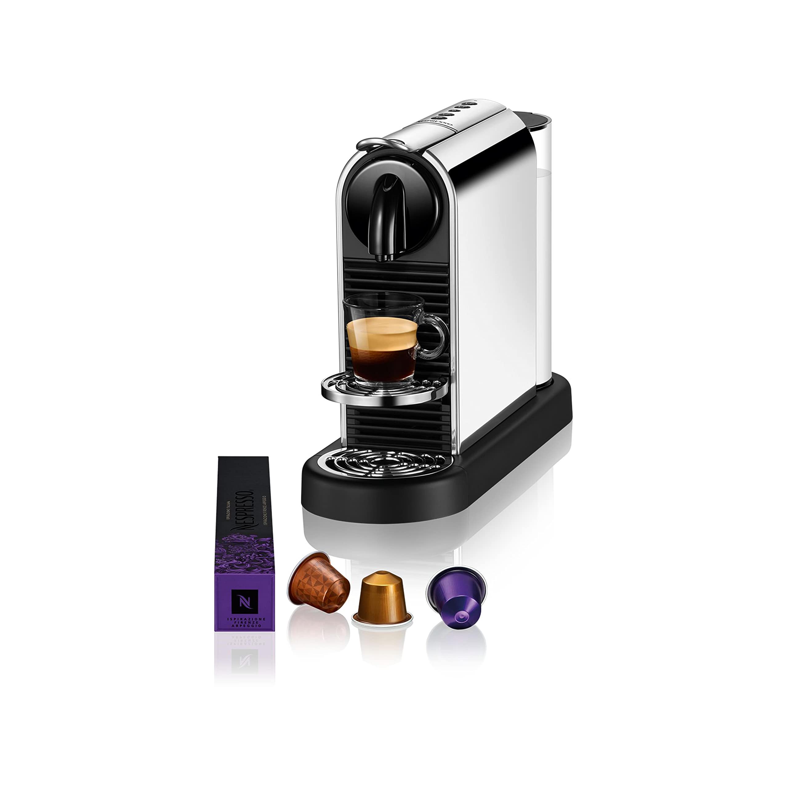 Nespresso D 140 Citiz Platinum, Paslanmaz Çelik Kahve Makinesi
