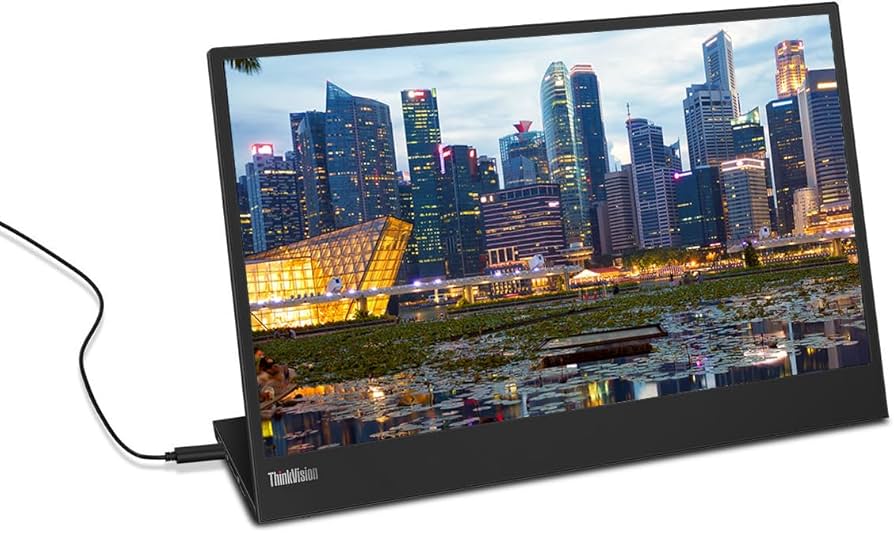Amazon.com: Lenovo ThinkVision M15 15.6” FHD 1080p Portable Travel