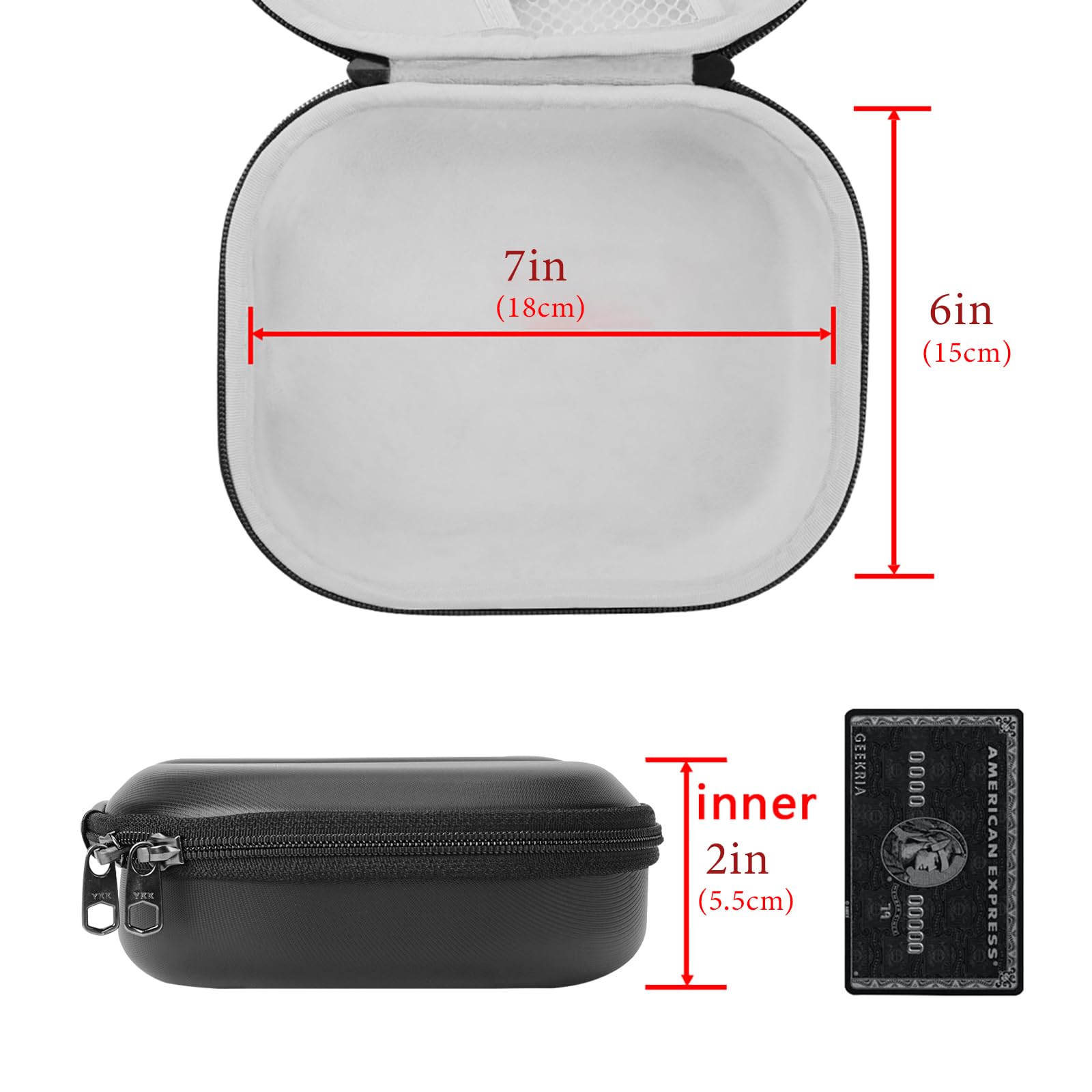 Amazon | Geekria ケース 互換性 Shield ヘッドホンケース ハード