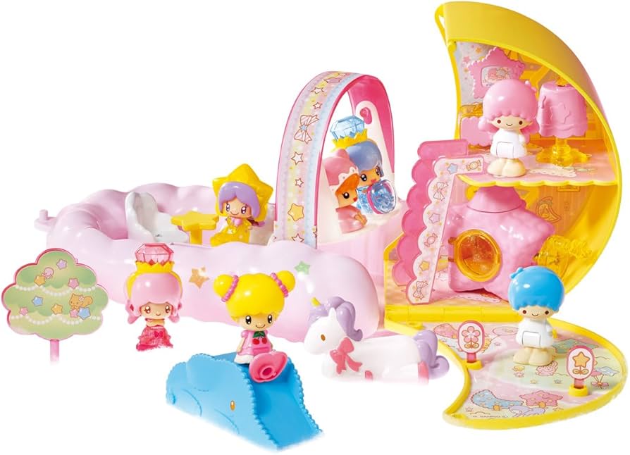 Amazon.co.jp: こえだちゃん キキ&ララ ちいさな月のおうち : おもちゃ