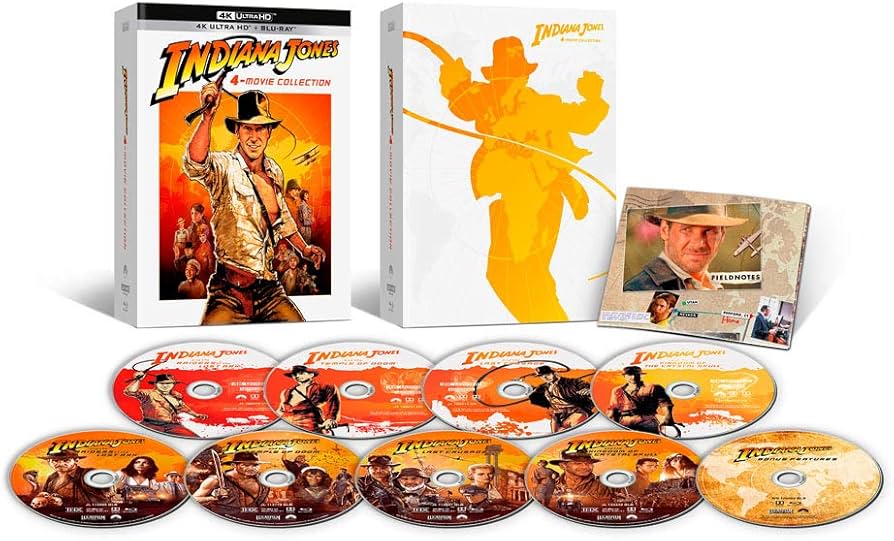 Amazon.co.jp: インディ・ジョーンズ 4ムービーコレクション 40th