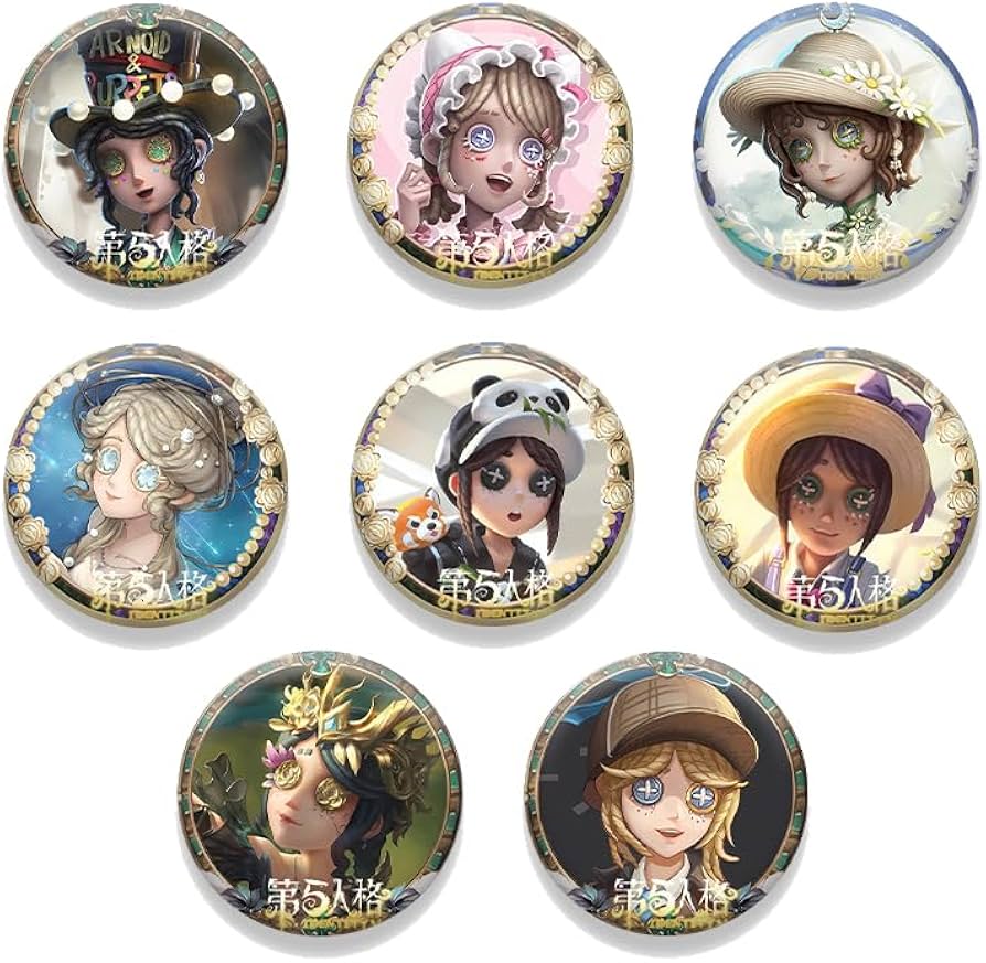 Amazon.co.jp: 缶バッジ 第五人格 バッジセット 58mm セット