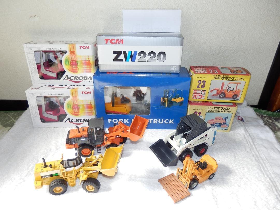 Amazon.co.jp: ?? ?? ??働く車セットTCMシンセイ日本製 : おもちゃ