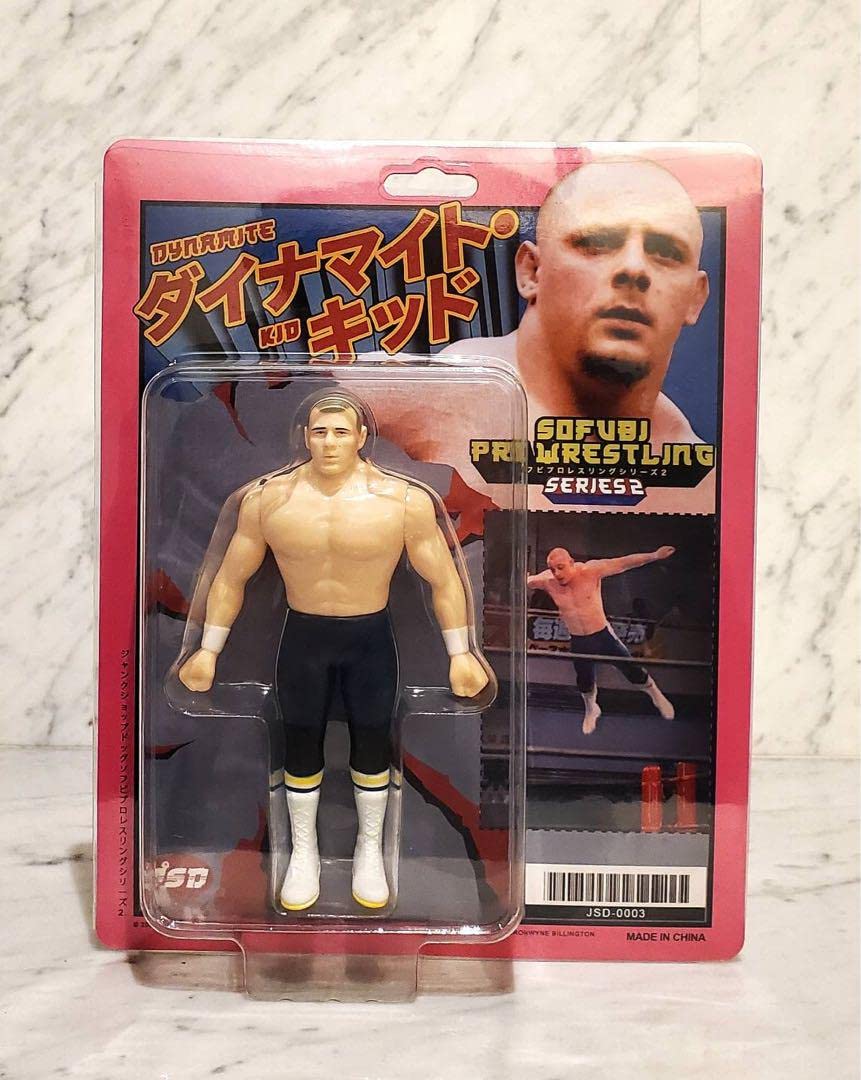 Amazon.co.jp: ダイナマイト キッド プロレス ポピー ソフビ