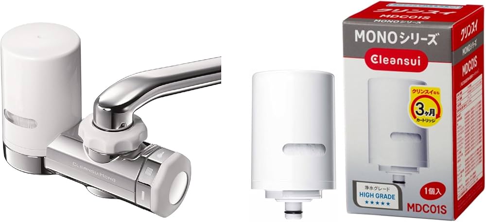 Amazon | 【セット買い】クリンスイ 浄水器 蛇口直結型 MONOシリーズ