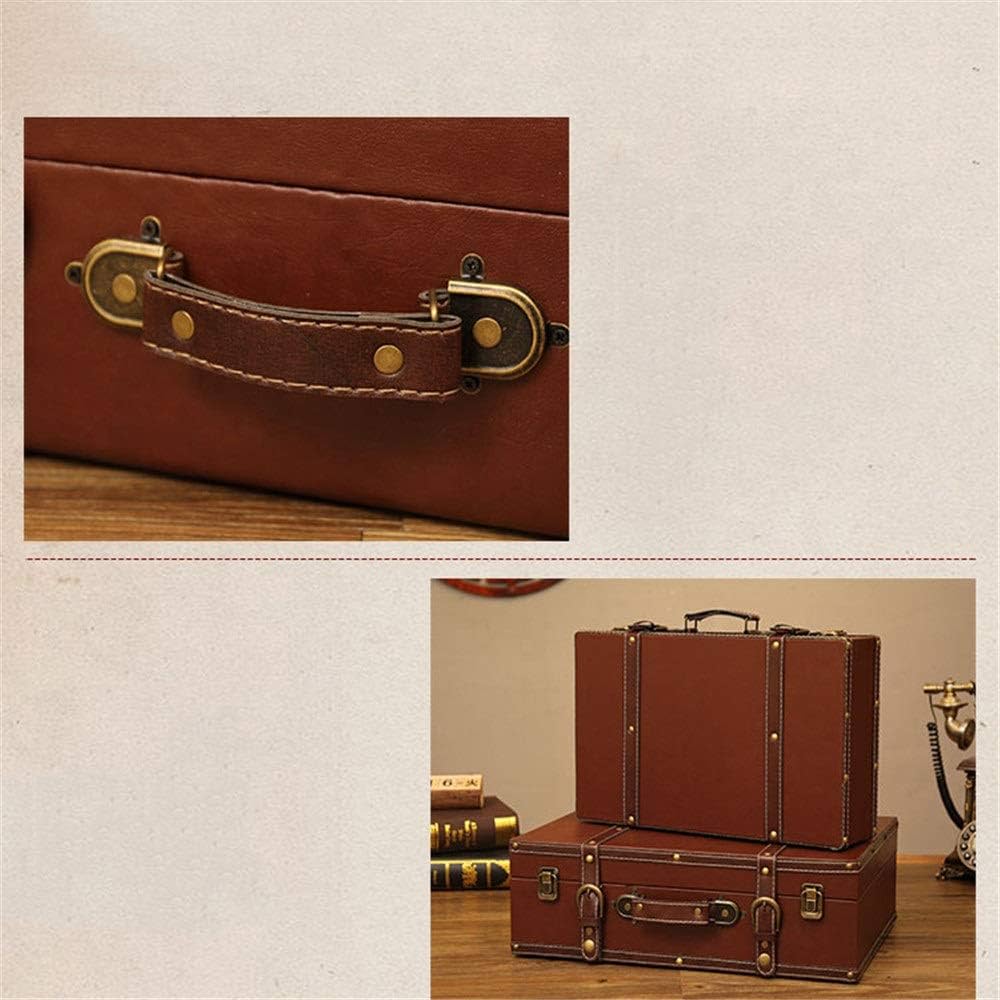 Amazon.co.jp: トランクケース アンティーク ヴィンテージスーツケース