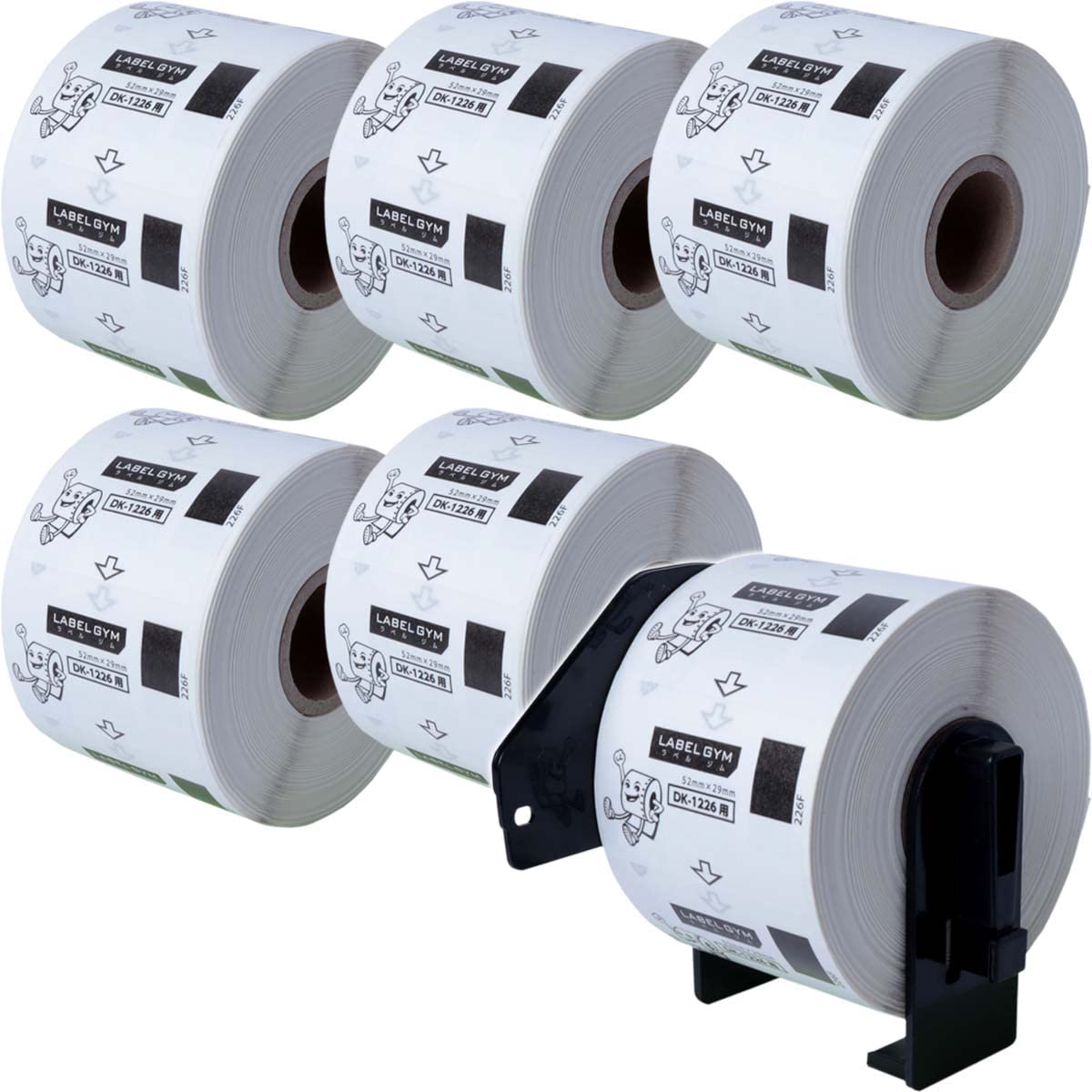 Amazon | DK-1226 互換ラベル ブラザー (brother) 6ロール ホルダー