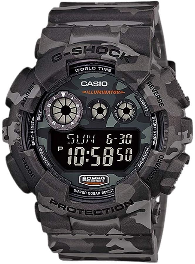 Amazon.com: Casio G Shock Men's GD-120CM-8CR G-Shock Digital