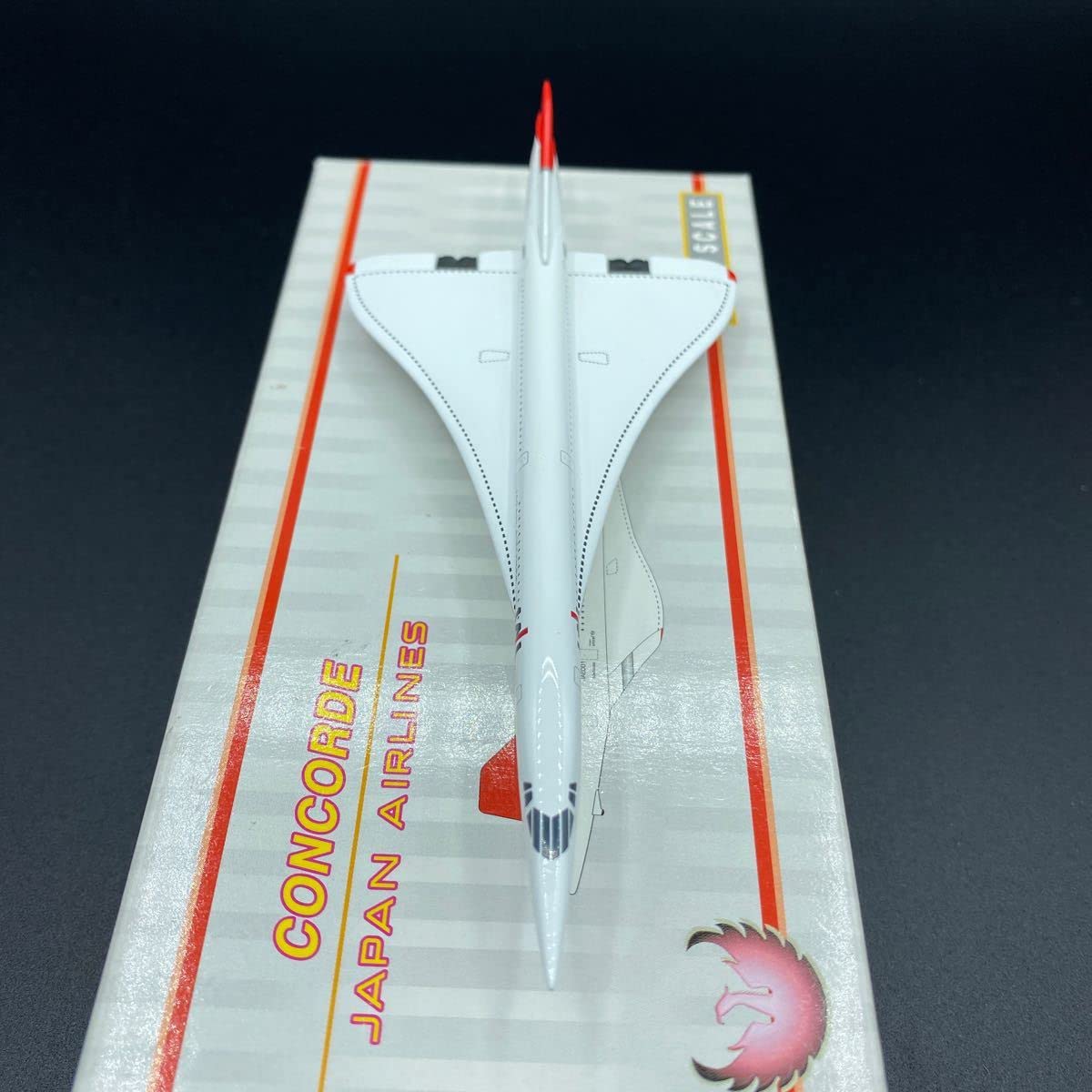 JAL 幻のコンコルド 金属模型 CONCORDE JAL 幻のコンコルド 金属模型