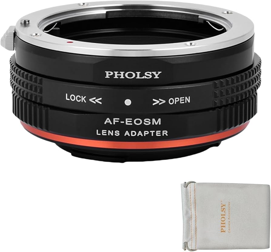 Amazon.com: PHOLSY Lens Mount Adapter Compatible with Sony A to EF