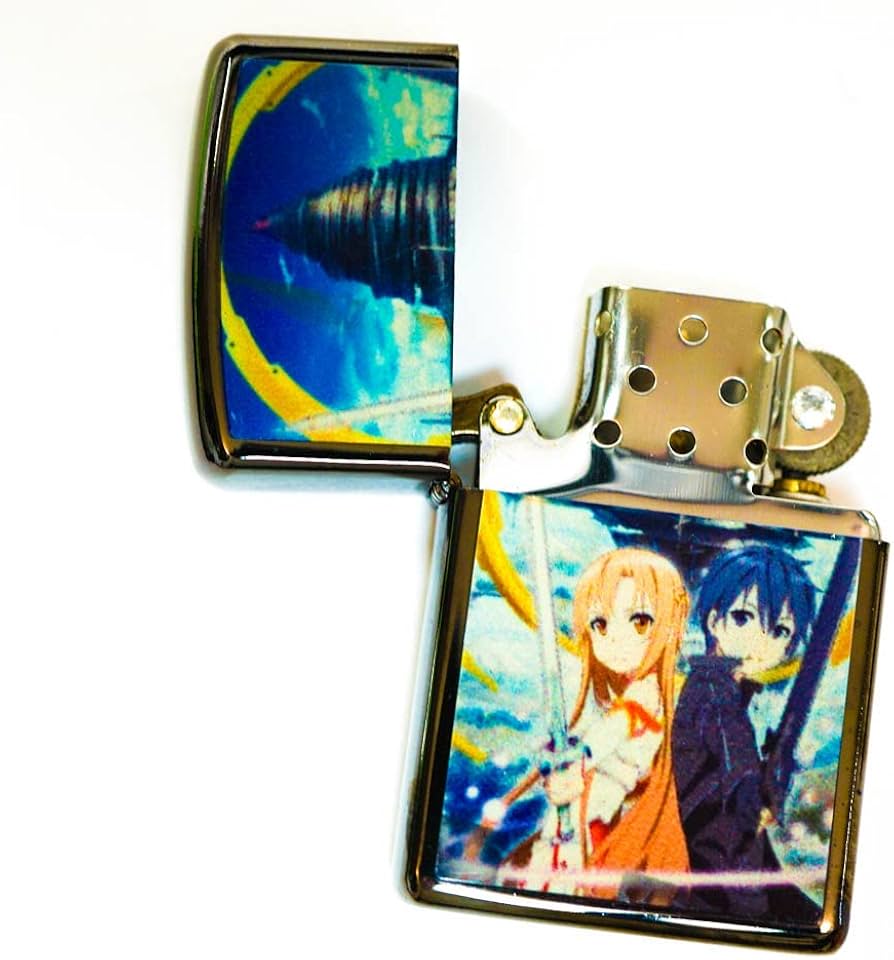 Amazon.co.jp: オイルライター ソードアート SAO キリト アスナ 島剣