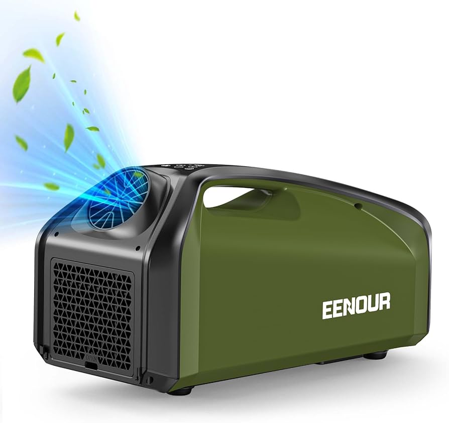 Amazon | EENOUR QN750 ポータブルエアコン デュアル換気システム 冷房
