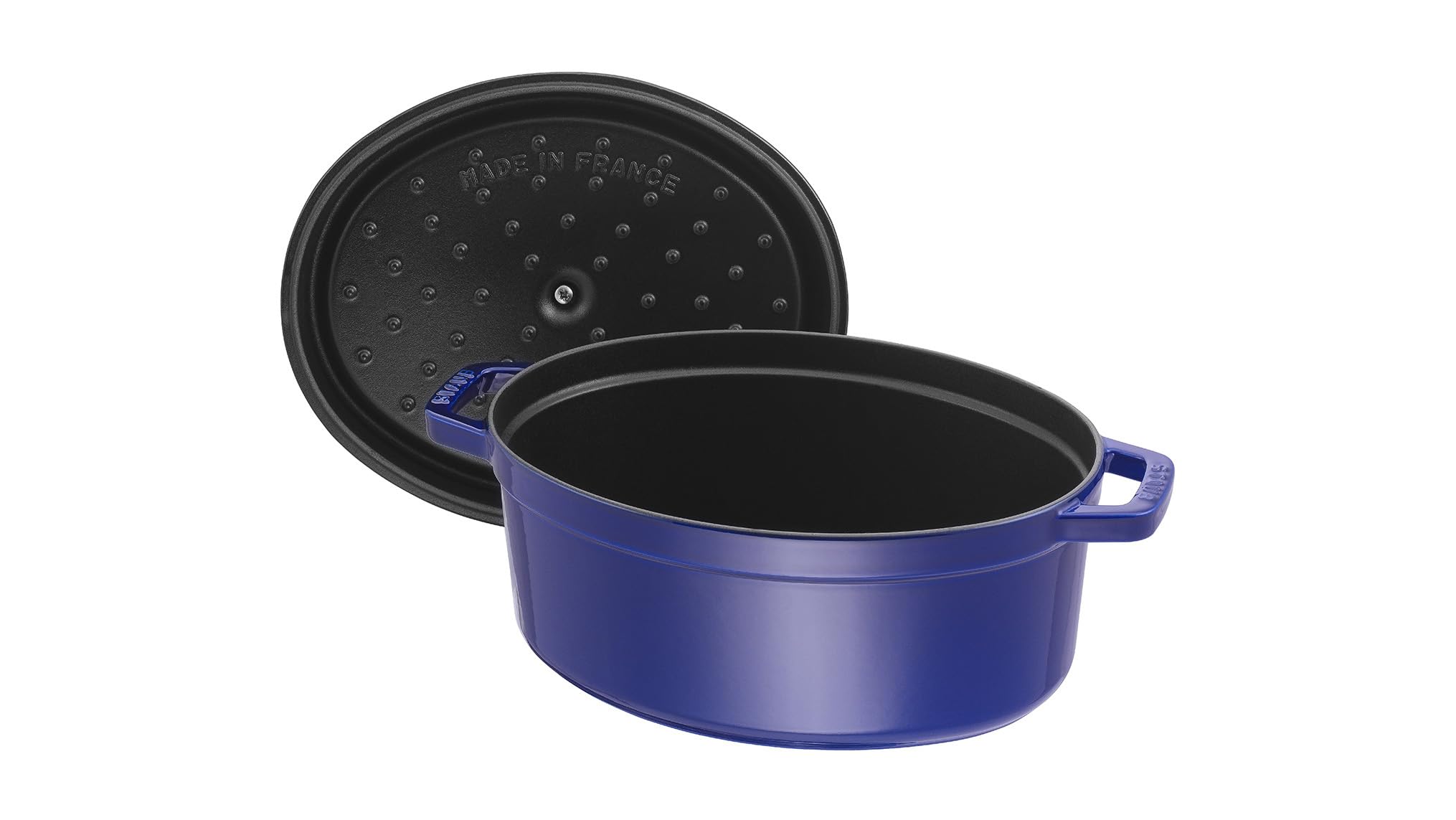 Amazon｜staub ストウブ 「 ピコ ココット オーバル グランブルー 29cm