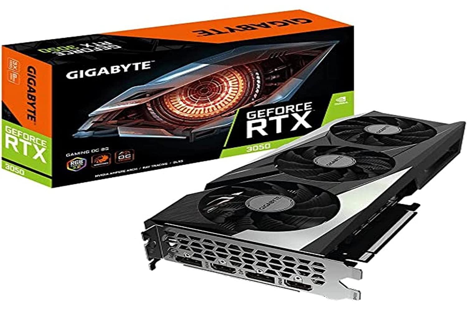 Amazon.com: Gigabyte Video Card - GeForce RTX 3050, 8GB GDDR6