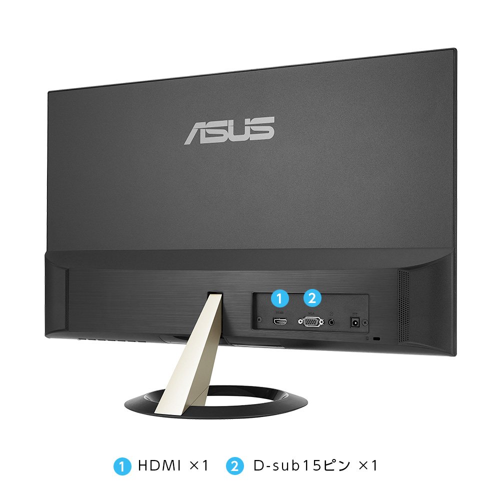 Amazon.co.jp: ASUS フレームレス モニター 21.5インチ IPS 薄さ7mmの