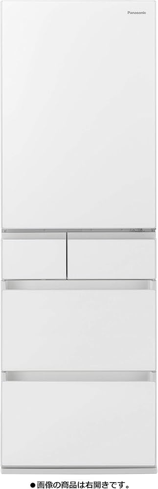 Amazon | パナソニック 冷蔵庫 5ドア 450L 左開き 微凍結パーシャル