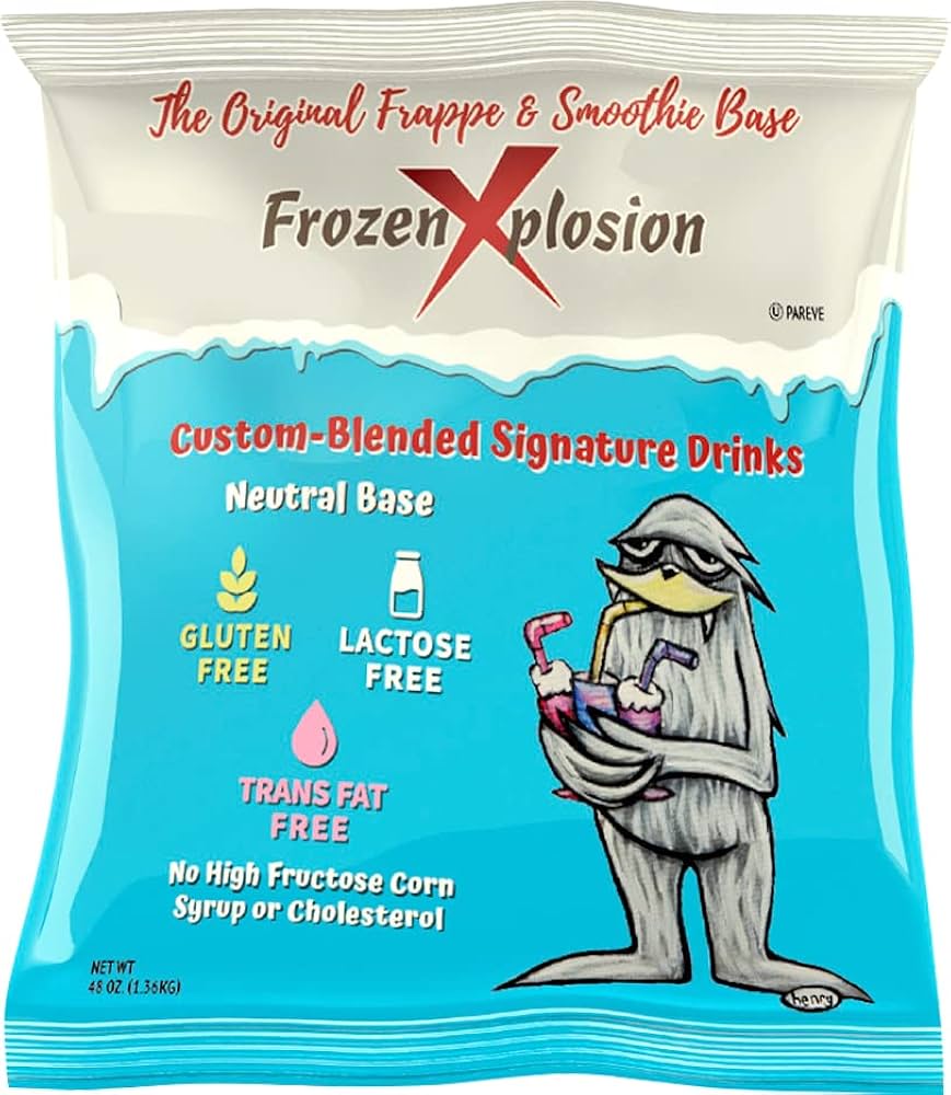 Amazon.com: Frozen Xplosion Original Frappe & Smoothie Powder Mix