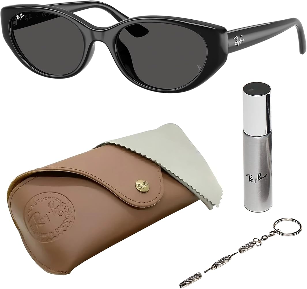 Ray-Ban RB4457D BIO-BASED Square-Round Shape Sunglasses with