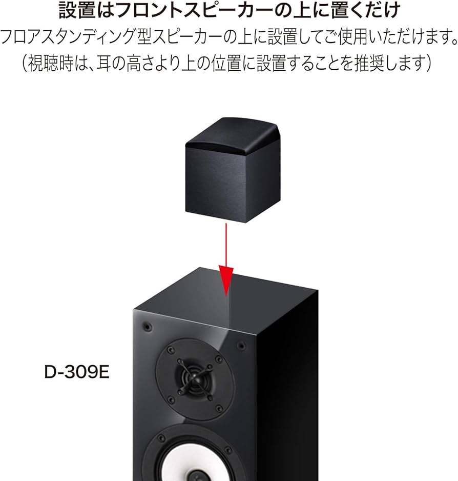 Amazon.com: ONKYO SKH-410 Dolby Atmos Enabled Black Speakers (2