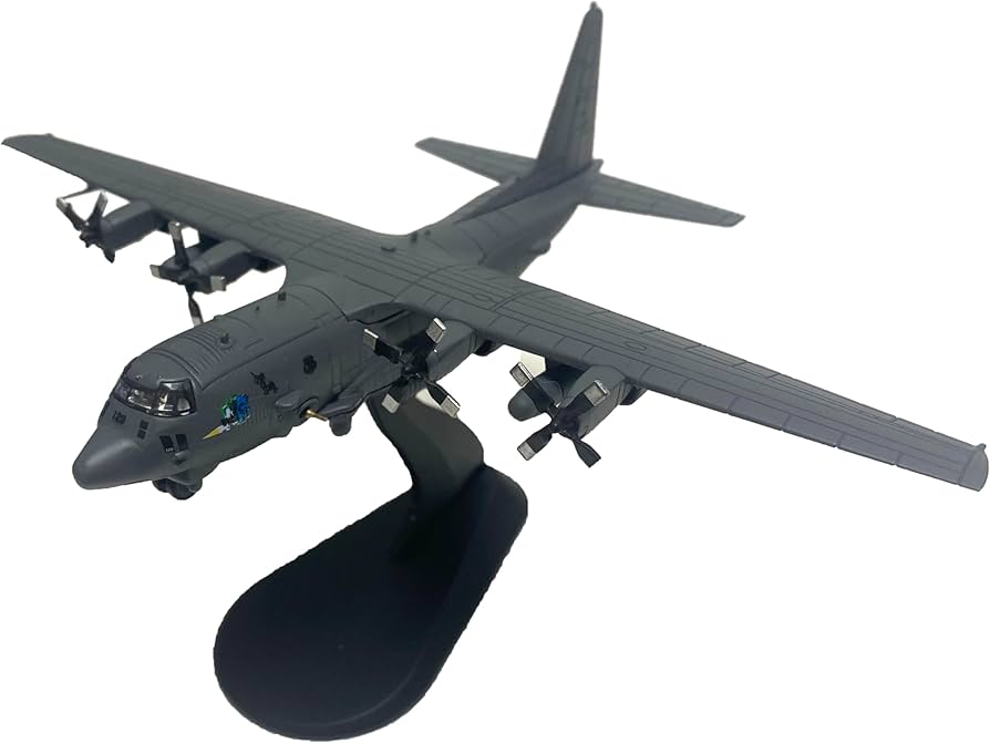 Amazon.co.jp: ロッキード AC-130 1/200 ダイキャスト航空機モデル