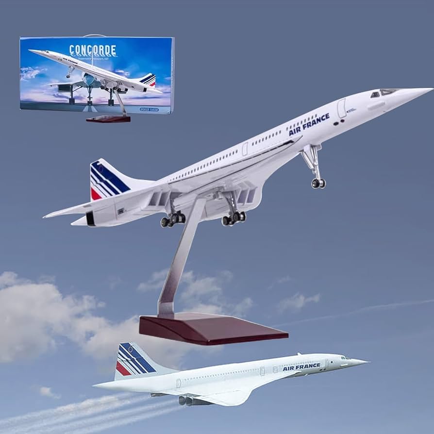 Amazon.co.jp: 19.7インチ 1:125 エールフランス コンコルド モデル