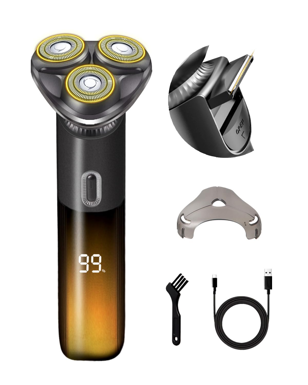 Amazon | シェーバー メンズ 髭剃り 電動 電気シェーバー 電動