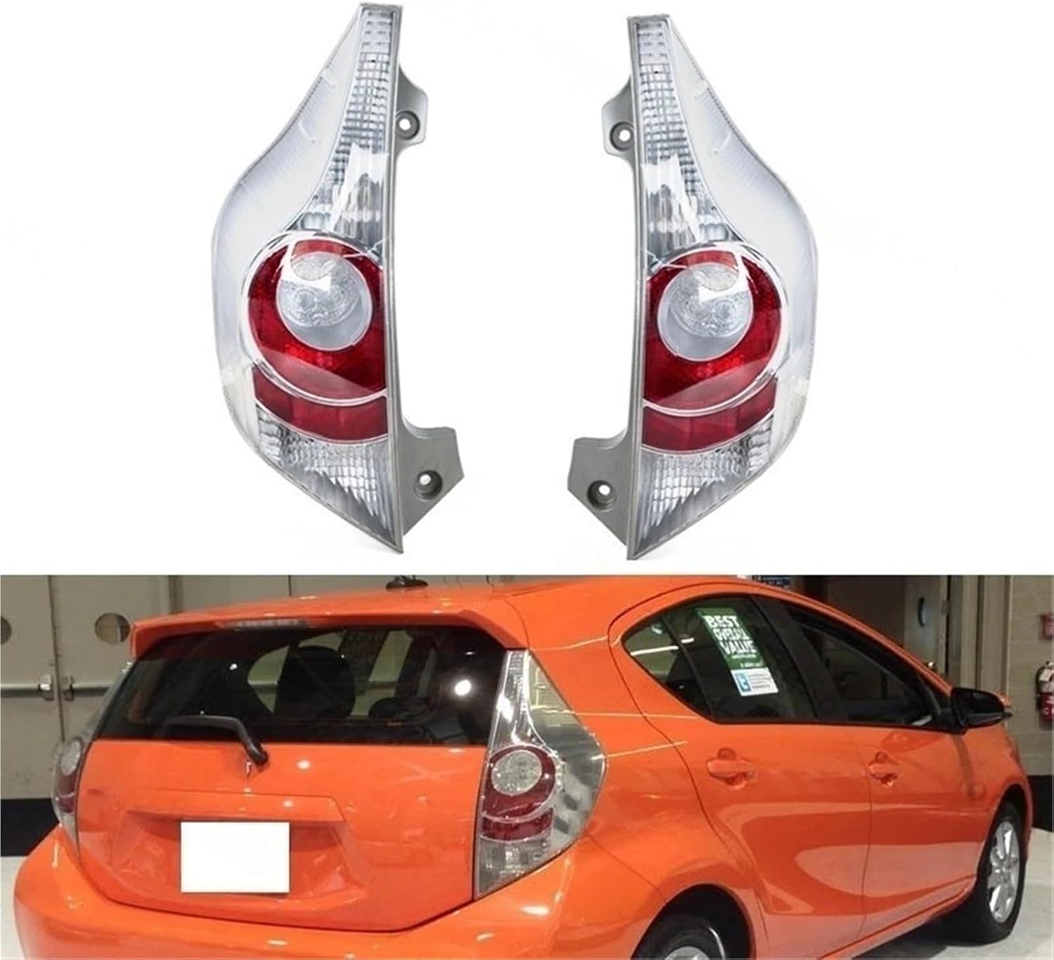 プリウスphv リアライト 2013 : トヨタ プリウス V テールライトランプ