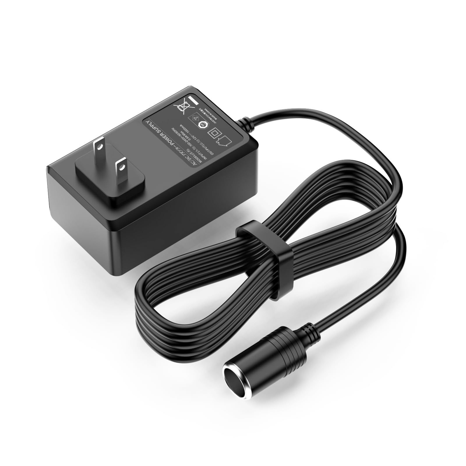 Amazon.co.jp: 100V 12V AC-DC 変換アダプター 3A 36W 車用シガー