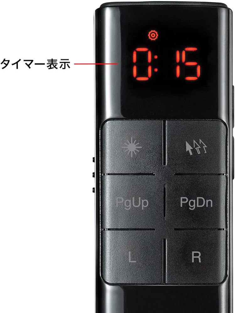 Amazon.co.jp: サンワサプライ タイマー付きプレゼンテーションマウス