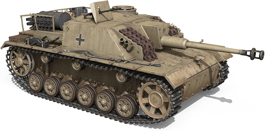 Amazon | Koliyn 軍用戦車モデル 1/35スケール ドイツStuG III Ausf G