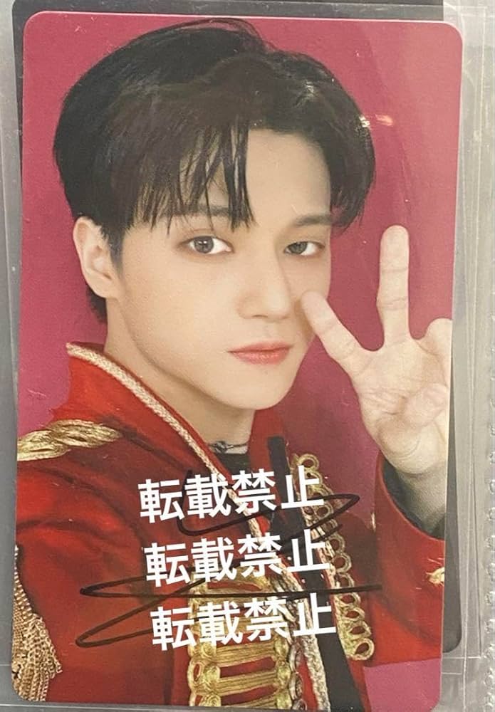 ATEEZ ミンギ MINGI 直質サイン入り ポラロイド チェキ